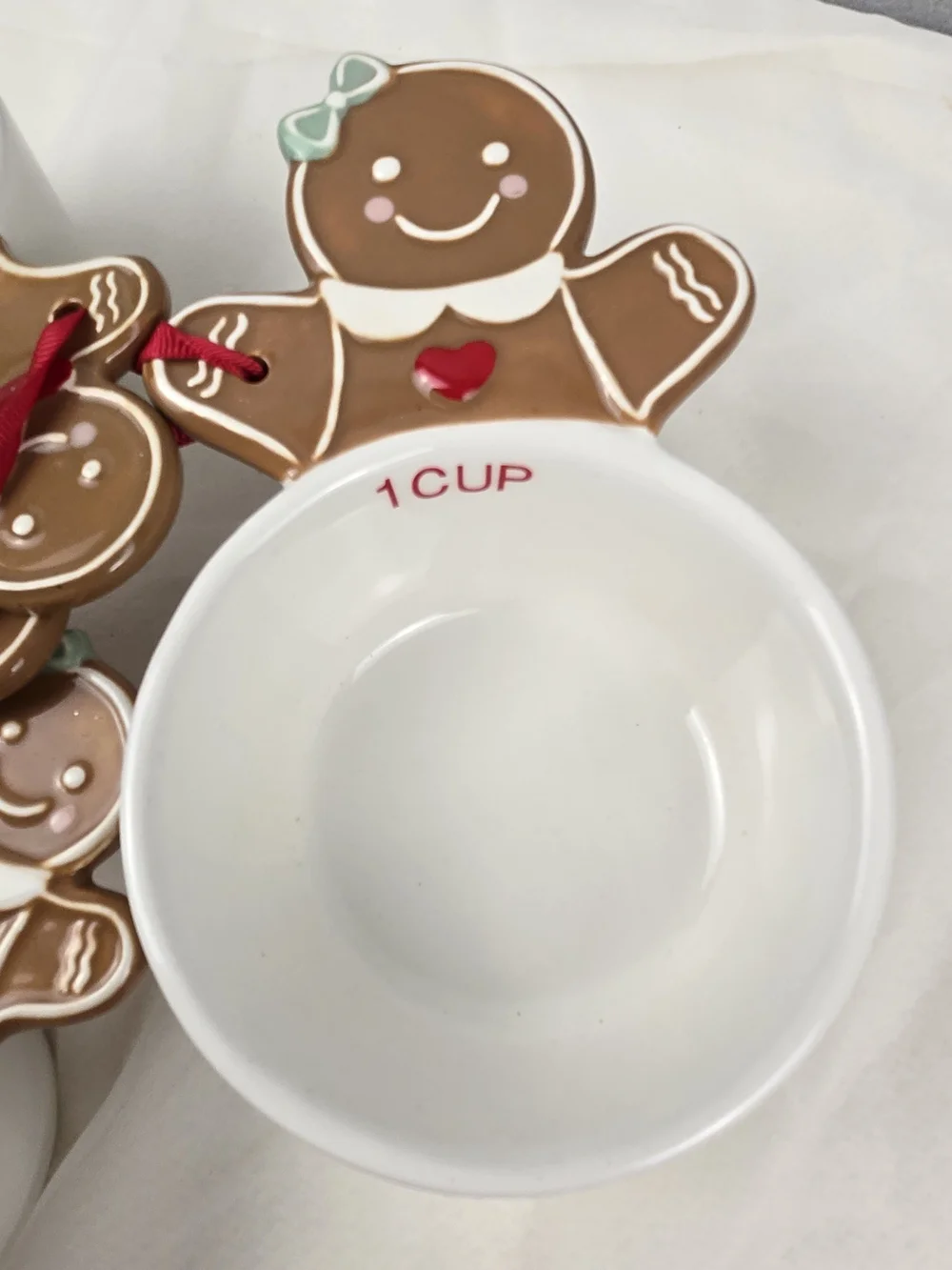 St. Nicholas Square Gingerbread Measuring Cups and Spoons Complete Set